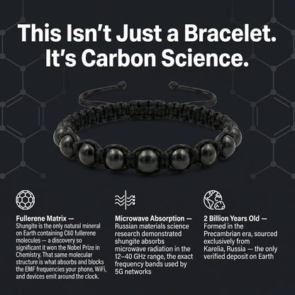 WAVEBLOCK™ — The Shungite EMF Protection Bracelet